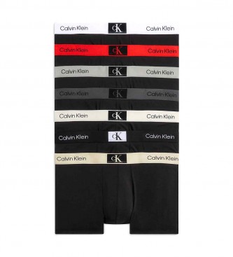Calvin Klein Pacote 7 Boxers Ck96 preto