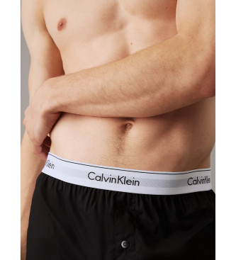 Calvin Klein Confezione da 2 boxer slim fit grigi, neri