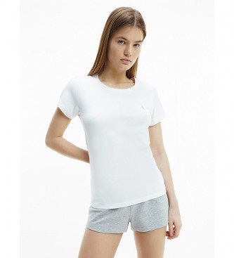 Calvin Klein Lot de 2 T-shirts blancs Lounge