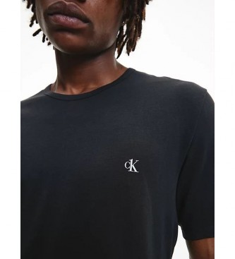 Calvin Klein Pack de 2 camisetas manga corta Crew Neck negro