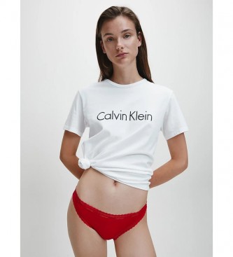 Calvin Klein Lot de 3 culottes 000QD3804E nues, rouges, marine