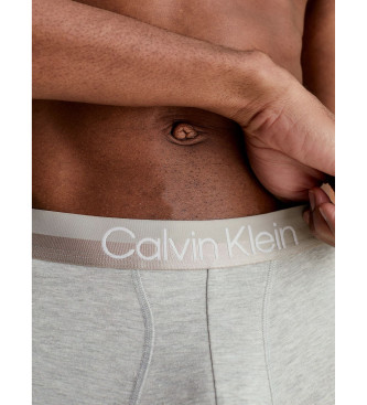 Calvin Klein Zestaw 3 bokserek Modern czarny, szary, biały