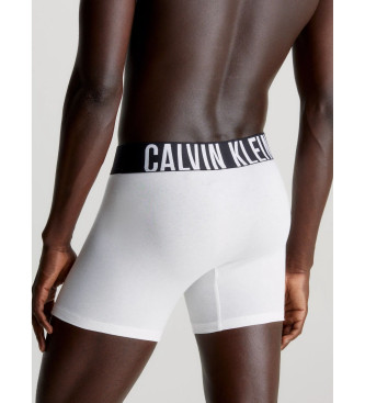 Calvin Klein Paket 3 bokserjev črne, sive, bele barve