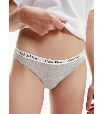 Calvin Klein Pack of 3 classic Carousel knickers black, grey, white