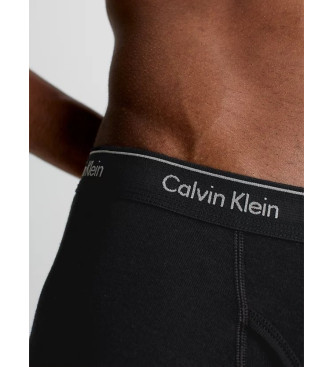 Calvin Klein Paket 3 bombažnih bokseric Cotton Classics črne barve