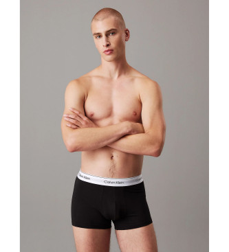 Calvin Klein 3-pack Icon Cotton Stretch boxershorts svart, bl