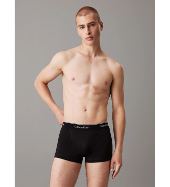 Calvin Klein Conjunto de 3 boxers Cotton Classics pretos