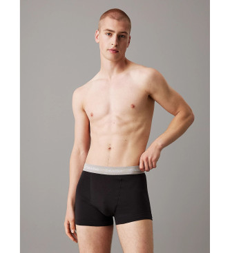 Calvin Klein Confezione da 3 boxer neri in cotone elasticizzato