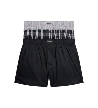 Calvin Klein 3 pack of black boxer shorts