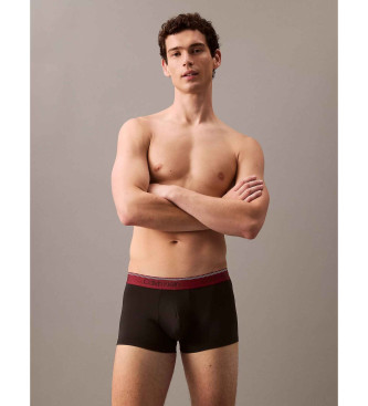 Calvin Klein 3er-Pack niedrig geschnittene Boxershorts - Micro Stretch schwarz