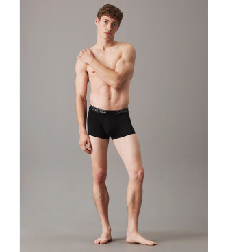 Calvin Klein Confezione da 3 boxer neri a vita bassa Micro Stretch