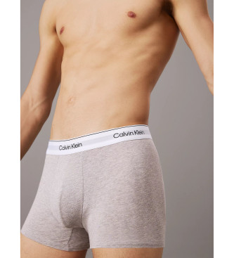 Calvin Klein 3-pack boxershorts Modern Katoen wit, grijs, zwart