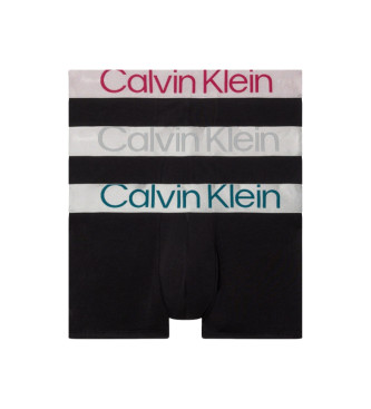 Calvin Klein Frpackning med 3 svarta boxershorts