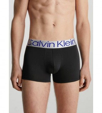 Calvin Klein Pack De 3 Bóxers - Steel Cotton negro