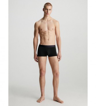 Calvin Klein 3-pack lgbyxade shorts svart