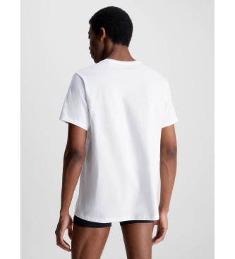 Calvin Klein Pakke med 3 Cotton Classics T-shirts hvid