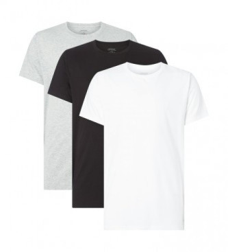 Calvin Klein Pack 3 T-shirt Classics grigie, nere, bianche
