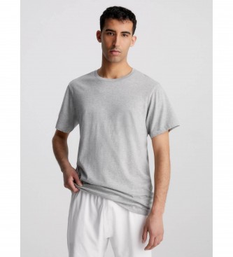 Calvin Klein T-shirt Cotton Classics in confezione da 3 bianco, nero, grigio