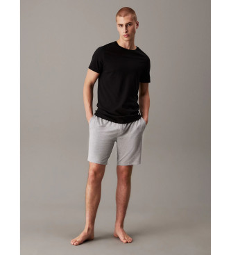 Calvin Klein Pakke med 3 t-shirts med rund hals, sort, gr, hvid