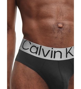 Calvin Klein Pack de 3 slip negro