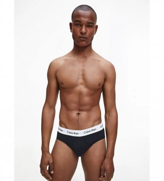 Calvin Klein Pack de 3 Slips Strech gris, blanco, negro