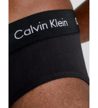Calvin Klein Pakke med 3 HIP Brief Trusser sort, marinebl, bl