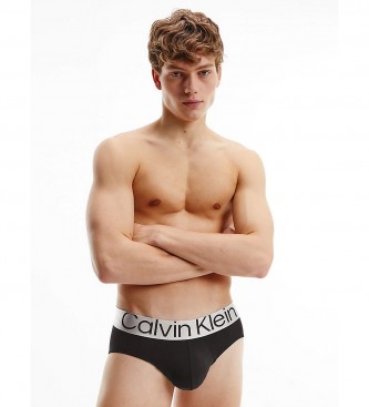 Calvin Klein Pack De 3 Slips negro