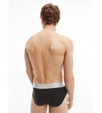 Calvin Klein Pack De 3 Slips negro