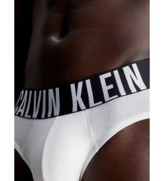 Calvin Klein Lot de 3 slips noir, gris, blanc