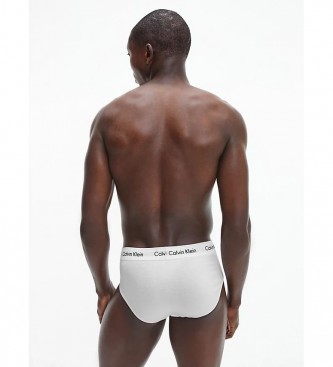 Calvin Klein Pacote de 3 cuecas esticadoras brancas