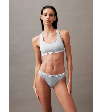 Calvin Klein Set van 3 strings Modern Logo wit, zwart, grijs