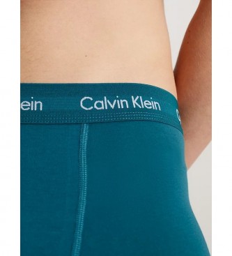 Calvin Klein Conjunto de 5 boxers multicoloridos com logótipo 