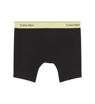 Calvin Klein Set van 5 zwarte Icon Pride losse boxershorts, lang Icon Pride