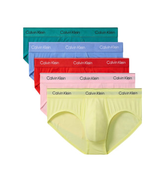 Calvin Klein Set van 5 veelkleurige Icon Pride slips