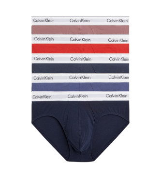 Calvin Klein Conjunto de 5 cuecas multicoloridas