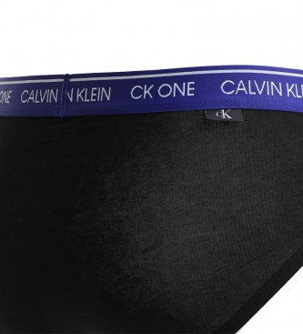 Calvin Klein Lot de 7 slips noirs 000NB2859A