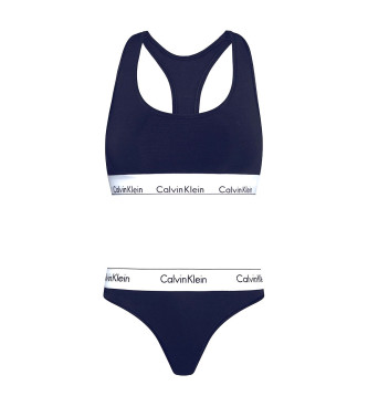 Calvin Klein Bra and G-string pack Modern navy - ESD Store fashion,  footwear and accessories - best brands shoes and designer shoes