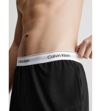 Calvin Klein Modern bomullsshorts svart