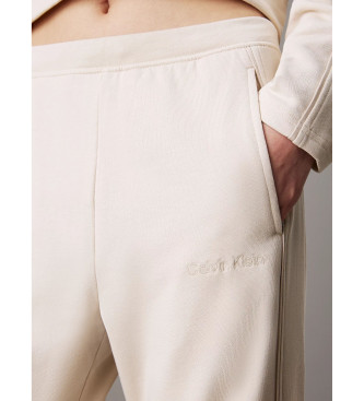 Calvin Klein Beige tracksuit bottoms for home wear