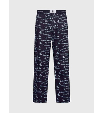 Calvin Klein Pantalon de pyjama CK96 marine, bleu