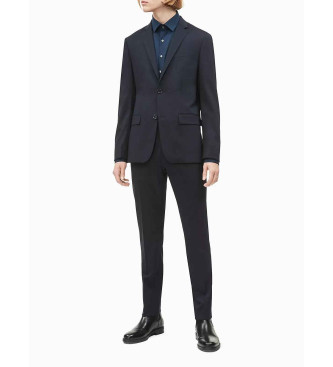 Calvin Klein Regular fit trousers navy blue