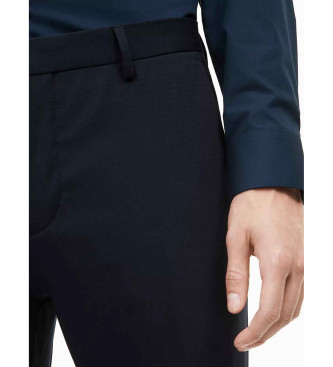 Calvin Klein Pantaloni blu navy dalla vestibilit regolare