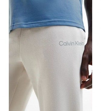 Calvin Klein Calças de malha PW bege