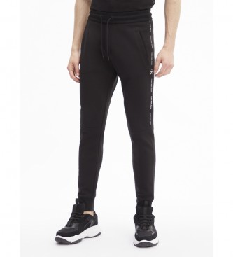 Calvin Klein Jeans Pantaloni Repeat Logo Hwk neri