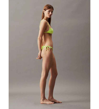 Calvin Klein Bikini bottoms with lime bows