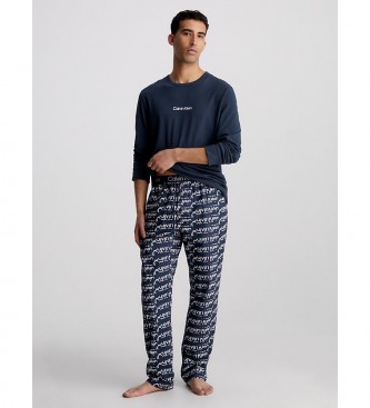 Calvin Klein Pyjamas Modern Structure blue