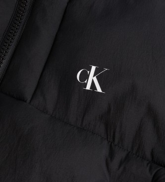 Calvin Klein Plumn Non-Down Colorblock preto, branco