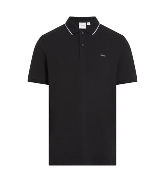 Calvin Klein Polo in piquet nero