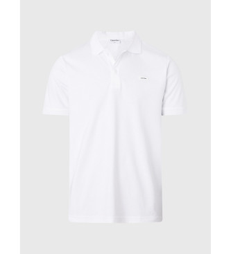 Calvin Klein Polo Slim wei