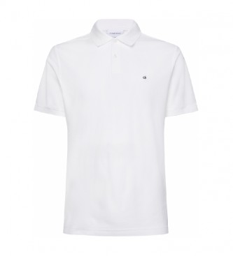 Calvin Klein Plo fino de algodo branco pique